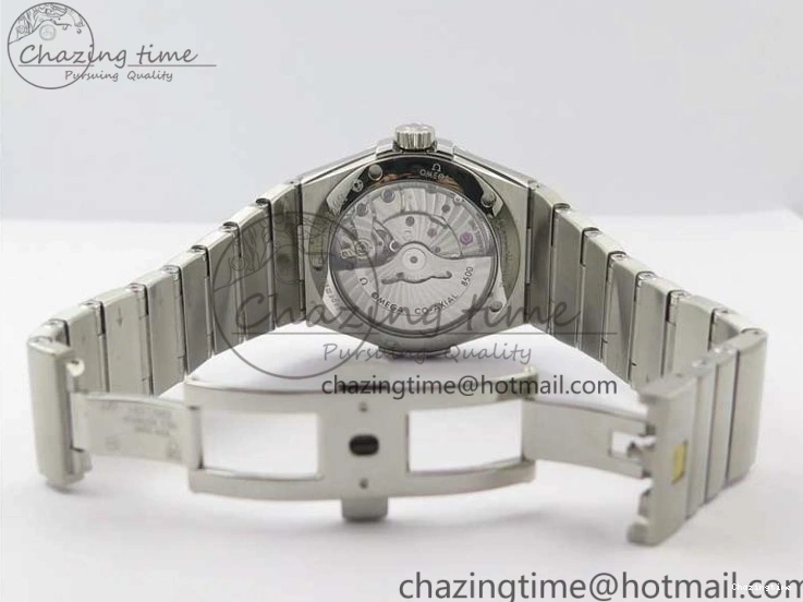 0423 Constellation 38mm SS VSF 1:1 Best Edition White Textured Dial on SS Bracelet A8500 Super Clone EasyCare 7919